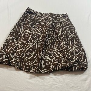 Banana Republic Balloon Mini Skirt women’s 0 fully lined side zipper pockets